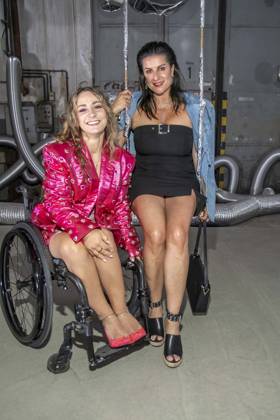 ABB HOERMANSEDER- Kristina Vogel und Stefanie Dettman zu Gast auf der Marina Hoermanseder Runway Show Spring Summer 2027 bei der Fashion Week Berlin im Haus der Visionaere in Berlin am 03.07.2026 Berlin Deutschland