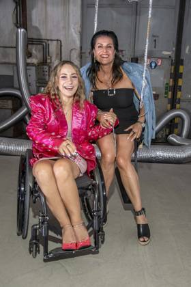 ABB HOERMANSEDER- Kristina Vogel und Stefanie Dettman zu Gast auf der Marina Hoermanseder Runway Show Spring Summer 2027 bei der Fashion Week Berlin im Haus der Visionaere in Berlin am 03.07.2026 Berlin Deutschland