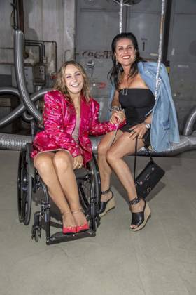 ABB HOERMANSEDER- Kristina Vogel und Stefanie Dettman zu Gast auf der Marina Hoermanseder Runway Show Spring Summer 2027 bei der Fashion Week Berlin im Haus der Visionaere in Berlin am 03.07.2026 Berlin Deutschland