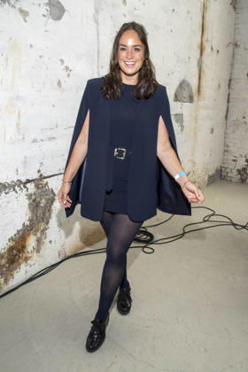 ABB HOERMANSEDER- Saskia Grimm zu Gast auf der Marina Hoermanseder Runway Show Spring Summer 2027 bei der Fashion Week Berlin im Haus der Visionaere in Berlin am 03.07.2026 Berlin Deutschland