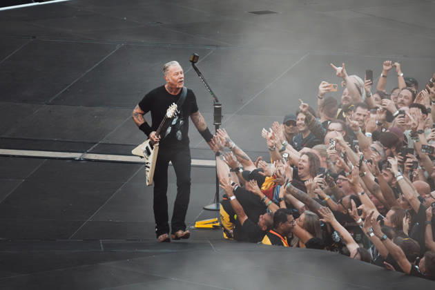 Metallica live at London Stadium, London, UK, 03 July 2026 Metallica M72 World Tour James Hetfield London Stadium Stratford, London Friday 3rd July, Credit:Justine Louise Avalon  Copyright: xJustinexLouisex xAvalonx 1114239827