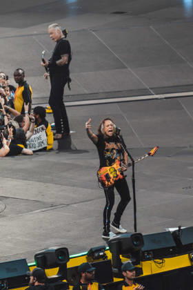 Metallica live at London Stadium, London, UK, 03 July 2026 Metallica M72 World Tour James Hetfield & Kirk Hammett London Stadium Stratford, London Friday 3rd July London Stadium Stratford, London Friday 3rd July, Credit:Justine Louise Avalon  Copyright: xJustinexLouisex xAvalonx 1114240179