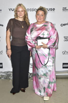 Liora Kipp und Karina Kipp bei der Marina Hoermanseder Fashion Show auf der Berlin Fashion Week S S 2027 im Haus der Visionäre. Berlin, 03.07.2026