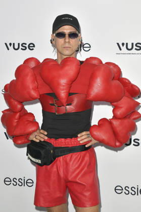 Janus the Bouncer bei der Marina Hoermanseder Fashion Show auf der Berlin Fashion Week S S 2027 im Haus der Visionäre. Berlin, 03.07.2026