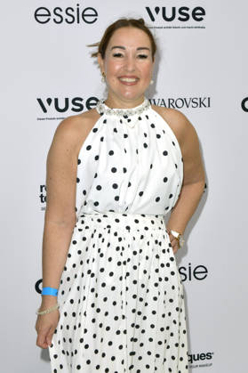 Claudia Campus bei der Marina Hoermanseder Fashion Show auf der Berlin Fashion Week S S 2027 im Haus der Visionäre. Berlin, 03.07.2026