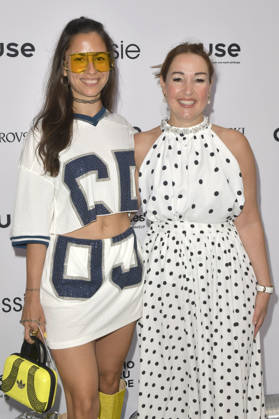 Zora Alber und Claudia Campus bei der Marina Hoermanseder Fashion Show auf der Berlin Fashion Week S S 2027 im Haus der Visionäre. Berlin, 03.07.2026