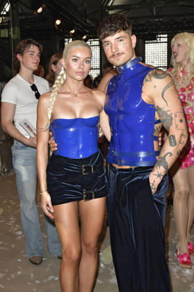 Kim Schiele und Willi Banner bei der Marina Hoermanseder Fashion Show auf der Berlin Fashion Week S S 2027 im Haus der Visionäre. Berlin, 03.07.2026