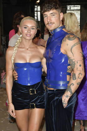 Kim Schiele und Willi Banner bei der Marina Hoermanseder Fashion Show auf der Berlin Fashion Week S S 2027 im Haus der Visionäre. Berlin, 03.07.2026
