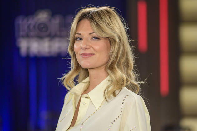Ella Endlich bei der Aufzeichnung der WDR-Talkshow Kölner Treff im WDR Studio BS 3. Köln, 03.07.2026