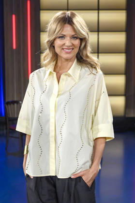 Ella Endlich bei der Aufzeichnung der WDR-Talkshow Kölner Treff im WDR Studio BS 3. Köln, 03.07.2026