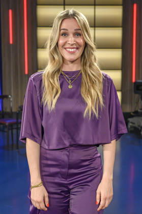 Sandra Sprünken bei der Aufzeichnung der WDR-Talkshow Kölner Treff im WDR Studio BS 3. Köln, 03.07.2026