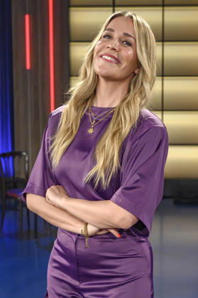 Sandra Sprünken bei der Aufzeichnung der WDR-Talkshow Kölner Treff im WDR Studio BS 3. Köln, 03.07.2026
