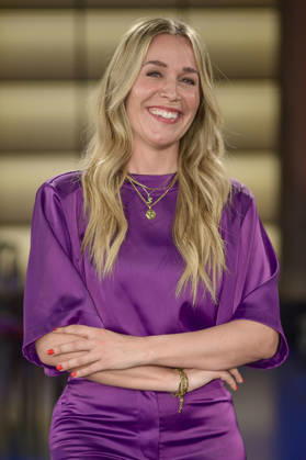 Sandra Sprünken bei der Aufzeichnung der WDR-Talkshow Kölner Treff im WDR Studio BS 3. Köln, 03.07.2026