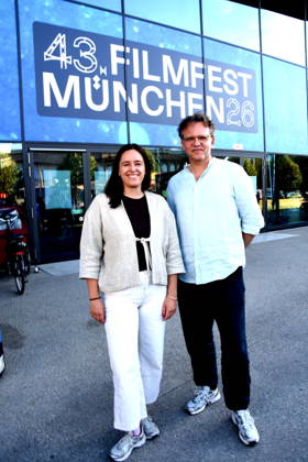 Julia Weigl Kuenstlerische Leiterin Christoph Groener Festivaldirektor Filmfest Muenchen Muenchen 04.07.2026 Hochschule fuer Fernsehen und Film 43 Filmfest Muenchen Foerderpreis Neues Deutsches Kino Bernd-Eichinger-Platz Foto Muenchen