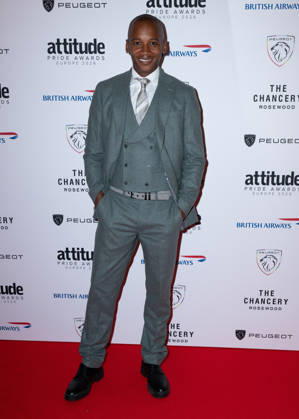 Eric Underwood attends the Peugeot Attitude PRIDE Awards Europe 2026, supported by British Airways, at The Chancery Rosewood in London, England. UK. Friday 3rd July 2026. Copyright: xJamesxWarrenx PRIDE AWARDS EUROPE 20268