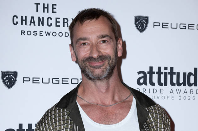 Charlie Condou attends the Peugeot Attitude PRIDE Awards Europe 2026, supported by British Airways, at The Chancery Rosewood in London, England. UK. Friday 3rd July 2026. Copyright: xJamesxWarrenx PRIDE AWARDS EUROPE 202637