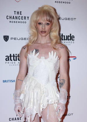 Bimini Bon-Boulash attends the Peugeot Attitude PRIDE Awards Europe 2026, supported by British Airways, at The Chancery Rosewood in London, England. UK. Friday 3rd July 2026. Copyright: xJamesxWarrenx PRIDE AWARDS EUROPE 202678