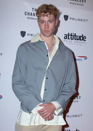 Dominic Lawrence attends the Peugeot Attitude PRIDE Awards Europe 2026, supported by British Airways, at The Chancery Rosewood in London, England. UK. Friday 3rd July 2026. Copyright: xJamesxWarrenx PRIDE AWARDS EUROPE 202639