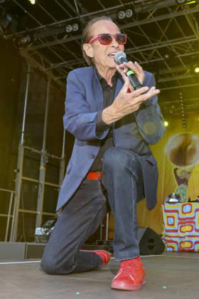 ABB SCHLAGERMOVE- Michael Holm Buehne show singen zu Gast beim Das Schlagermove in Concert Open Air auf dem Heiligengeistfeld in Hamburg am 03.07.2025 Hamburg Deutschland