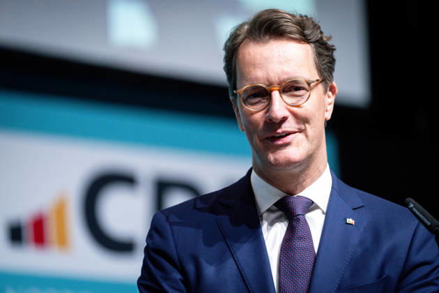CDU Landesparteitag des Landes Nordrhein-Westfalen in Duesseldorf Hendrik Wuest, Ministerpraesident des Landes Nordrhein-Westfalen auf dem CDU Landesparteitag des Landes Nordrhein-Westfalen im Maritim Hotel in NRW, Duesseldorf, 04.07.2026 Duesseldorf Nordrhein-Westfalen Deutschland