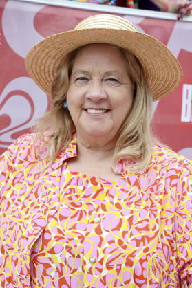 Kathy Kelly beim 28. Schlagermove 2026 auf dem Heiligengeistfeld. Hamburg, 04.07.2026