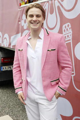 Vincent Gross beim 28. Schlagermove 2026 auf dem Heiligengeistfeld. Hamburg, 04.07.2026