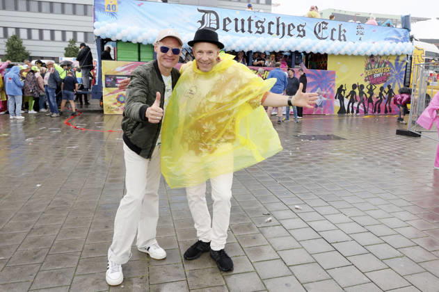 Die JunX beim 28. Schlagermove 2026 auf dem Heiligengeistfeld. Hamburg, 04.07.2026