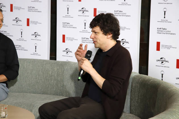 Jesse Eisenberg bei der Verleihung des President s Award auf dem 60. Internationalen Filmfestival Karlovy Vary 2026 im Festival Hotel Thermal. Karlsbad, 04.07.2026