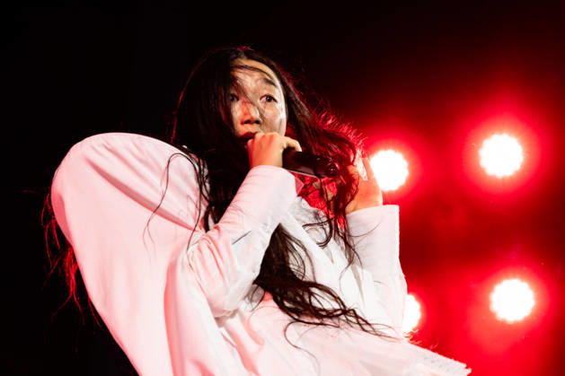 Audrey Nuna live at Roskilde Festival 2026 Roskilde, Denmark. 04th, July 2026. The American singer and rapper Audrey Nuna performs a live concert during the Danish music festival Roskilde Festival 2026 in Roskilde. Denmark, Roskilde  Copyright: xGonzalesxPhoto ErlingxBrodersenx