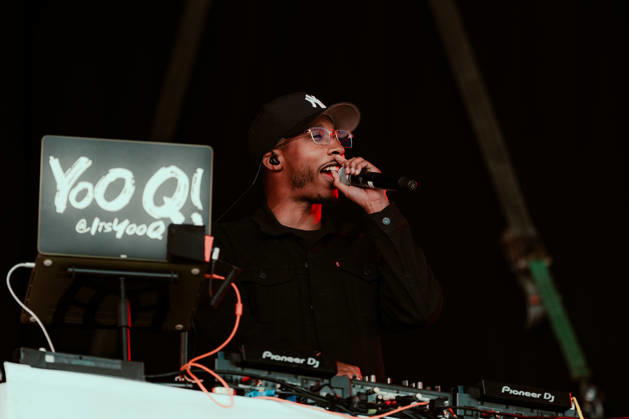 Clipse live at Roskilde Festival 2026 Roskilde, Denmark. 04th, July 2026. The American rap duo Clipse performs a live concert during the Danish music festival Roskilde Festival 2026 in Roskilde. Her the DJ and music producer Yoo Q! is seen live on stage. Denmark, Roskilde  Copyright: xGonzalesxPhoto MathiasxKristensenx