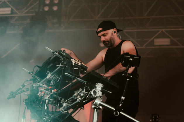 Igorrr live at Roskilde Festival 2026 Roskilde, Denmark. 04th, July 2026. The French metal act Igorrr performs a live concert during the Danish music festival Roskilde Festival 2026 in Roskilde. Here musician and composer Gautier Serre is seen live on stage. Denmark, Roskilde  Copyright: xGonzalesxPhoto MathiasxKristensenx