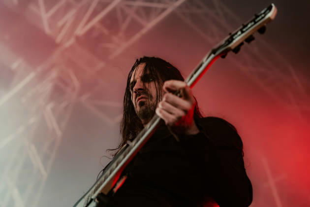 Igorrr live at Roskilde Festival 2026 Roskilde, Denmark. 04th, July 2026. The French metal act Igorrr performs a live concert during the Danish music festival Roskilde Festival 2026 in Roskilde. Here guitarist Martyn Clement is seen live on stage. Denmark, Roskilde  Copyright: xGonzalesxPhoto MathiasxKristensenx