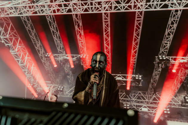 Igorrr live at Roskilde Festival 2026 Roskilde, Denmark. 04th, July 2026. The French metal act Igorrr performs a live concert during the Danish music festival Roskilde Festival 2026 in Roskilde. Here vocalist JB Le Bail is seen live on stage. Denmark, Roskilde  Copyright: xGonzalesxPhoto MathiasxKristensenx