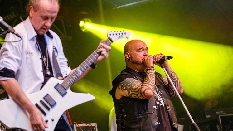 Castle Rock in Mülheim ** NUR FÜR REDAKTIONELLE ZWECKE ** EDITORIAL USE ONLY **<p>Die Band CREMATORY auf der Bühne. Emotionaler Abschied von Castle Rock am Samstag, 04. Juli 2026 in Mülheim.¨ Deutschland NRW Mülheim Copyright: ChristophxWojtyczka