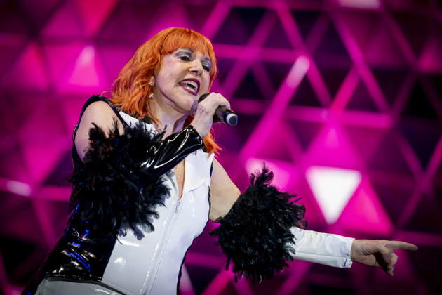 Loles León performs at MADO 2026. Loles León, Fran del Pino, and Yeyo Bayeyo will take the stage at Plaza Espana during MADO 2026 Madrid Pride on July 4, 2026, in Madrid, Spain. Loles León, alongside Fran del Pino and Yeyo Bayeyo, presents her new stage project *Qué ganas tengo*, a show brimming with music, humor, mischief, and plenty of swagger. A playful, fun, and proud performance designed to become the traveling soundtrack of Pride events, meant for singing, dancing, and celebrating alongside the entire LGBTQI+ community. A Pé MADRID, Spain MADRID, Spain Spain Copyright: xA.xPÃ rezxMecax 7645280