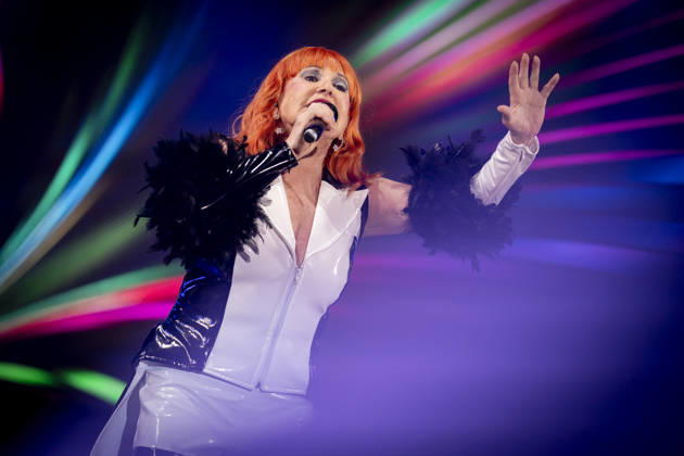 Loles León performs at MADO 2026. Loles León, Fran del Pino, and Yeyo Bayeyo will take the stage at Plaza Espana during MADO 2026 Madrid Pride on July 4, 2026, in Madrid, Spain. Loles León, alongside Fran del Pino and Yeyo Bayeyo, presents her new stage project *Qué ganas tengo*, a show brimming with music, humor, mischief, and plenty of swagger. A playful, fun, and proud performance designed to become the traveling soundtrack of Pride events, meant for singing, dancing, and celebrating alongside the entire LGBTQI+ community. A Pé MADRID, Spain MADRID, Spain Spain Copyright: xA.xPÃ rezxMecax 7645274