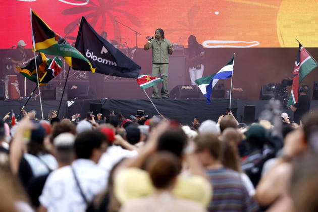 Sänger Christopher Martin auf der Red Stage beim Summerjam Festival 2026 am Fühlinger See. Das Summerjam Festival ist eines der größten Reggae-Festivals in Europa und existiert dieses Jahr 39 Jahre, 29 davon in Köln. Köln, 04.07.2026 NRW Deutschland Copyright: xChristophxHardtx