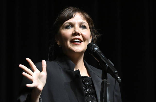 The 60th Karlovy Vary International Film Festival continued on its second day, in Karlovy Vary, Czech Republic, on July 4, 2026. Director, screenwriter, and actress Maggie Gyllenhaal, who received the Festival President s Award, presented the film The Bride! (CTKxPhoto KaterinaxSulova) CTKPhotoP2026070407739  CTKPhotoP2026070407739