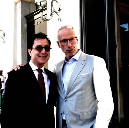 Serge Dorny Staatsintendant Bernd Doepke BMW Niederlassungsleiter Muenchen Muenchen 04.07.2026 Max Joseph Platz Bayerische Staatsoper OPER FUER ALLE Die Wallkuere -Richard Wagner Foto Muenchen
