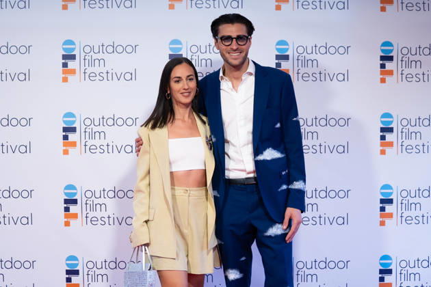 July 4, 2026, San Valentino Torio, Italy: Valeria Angione (L) and Giuliano Squitieri (R) attend the Photocall during the Outdoor Film Festival 2026. San Valentino Torio Italy - ZUMAs197 20260704_aaa_s197_476 Copyright: xAndreaxGulx