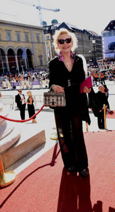 Sunny Melles Schauspielerin Saengerin Muenchen 04.07.2026 Max Joseph Platz Bayerische Staatsoper OPER FUER ALLE Die Wallkuere -Richard Wagner Foto Muenchen