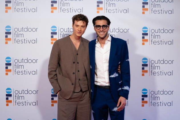 Outdoor Film Festival - OFF 2026 in San Valentino Torio - 04 July 2026 Luca Melucci (L) and Giuliano Squitieri (R) attend the Photocall during the Outdoor Film Festival 2026. San Valentino Torio Italy Copyright: xAndreaxGulíx xSOPAxImagesx AGULI_OFF2025_03(18)