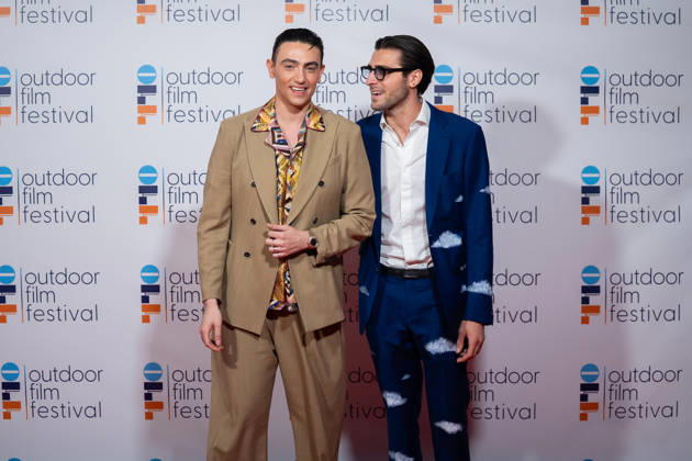 Outdoor Film Festival - OFF 2026 in San Valentino Torio - 04 July 2026 Michele Bravi (L) and Giuliano Squitieri (R) attends the Photocall during the Outdoor Film Festival 2026. San Valentino Torio Italy Copyright: xAndreaxGulíx xSOPAxImagesx AGULI_OFF2025_03(43)
