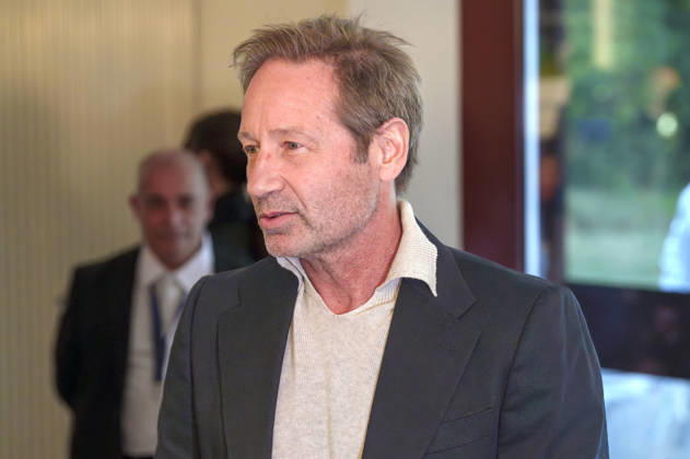 David Duchovny beim Photocall zur Verleihung des CineMerit Awards auf dem 43. Filmfest München 2026 in der Hochschule für Fernsehen und Film. München, 04.07.2026