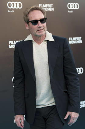 David Duchovny beim Photocall zur Verleihung des CineMerit Awards auf dem 43. Filmfest München 2026 in der Hochschule für Fernsehen und Film. München, 04.07.2026