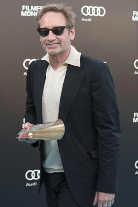 David Duchovny beim Photocall zur Verleihung des CineMerit Awards auf dem 43. Filmfest München 2026 in der Hochschule für Fernsehen und Film. München, 04.07.2026