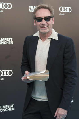 David Duchovny beim Photocall zur Verleihung des CineMerit Awards auf dem 43. Filmfest München 2026 in der Hochschule für Fernsehen und Film. München, 04.07.2026