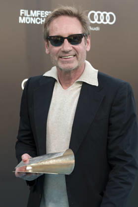 David Duchovny beim Photocall zur Verleihung des CineMerit Awards auf dem 43. Filmfest München 2026 in der Hochschule für Fernsehen und Film. München, 04.07.2026
