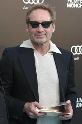 David Duchovny beim Photocall zur Verleihung des CineMerit Awards auf dem 43. Filmfest München 2026 in der Hochschule für Fernsehen und Film. München, 04.07.2026