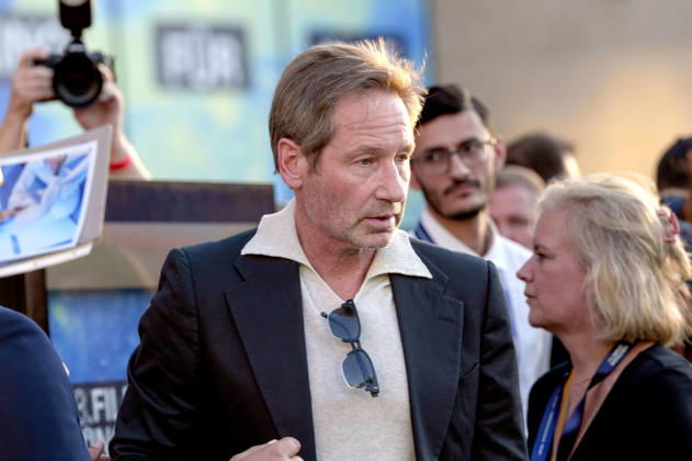 David Duchovny beim Photocall zur Verleihung des CineMerit Awards auf dem 43. Filmfest München 2026 in der Hochschule für Fernsehen und Film. München, 04.07.2026